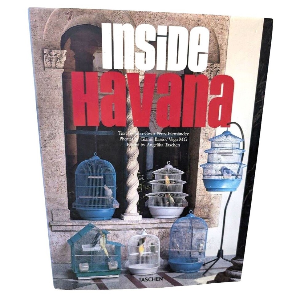 Inside Havana Coffee Table Book Hardcover Architecture Photography Taschen